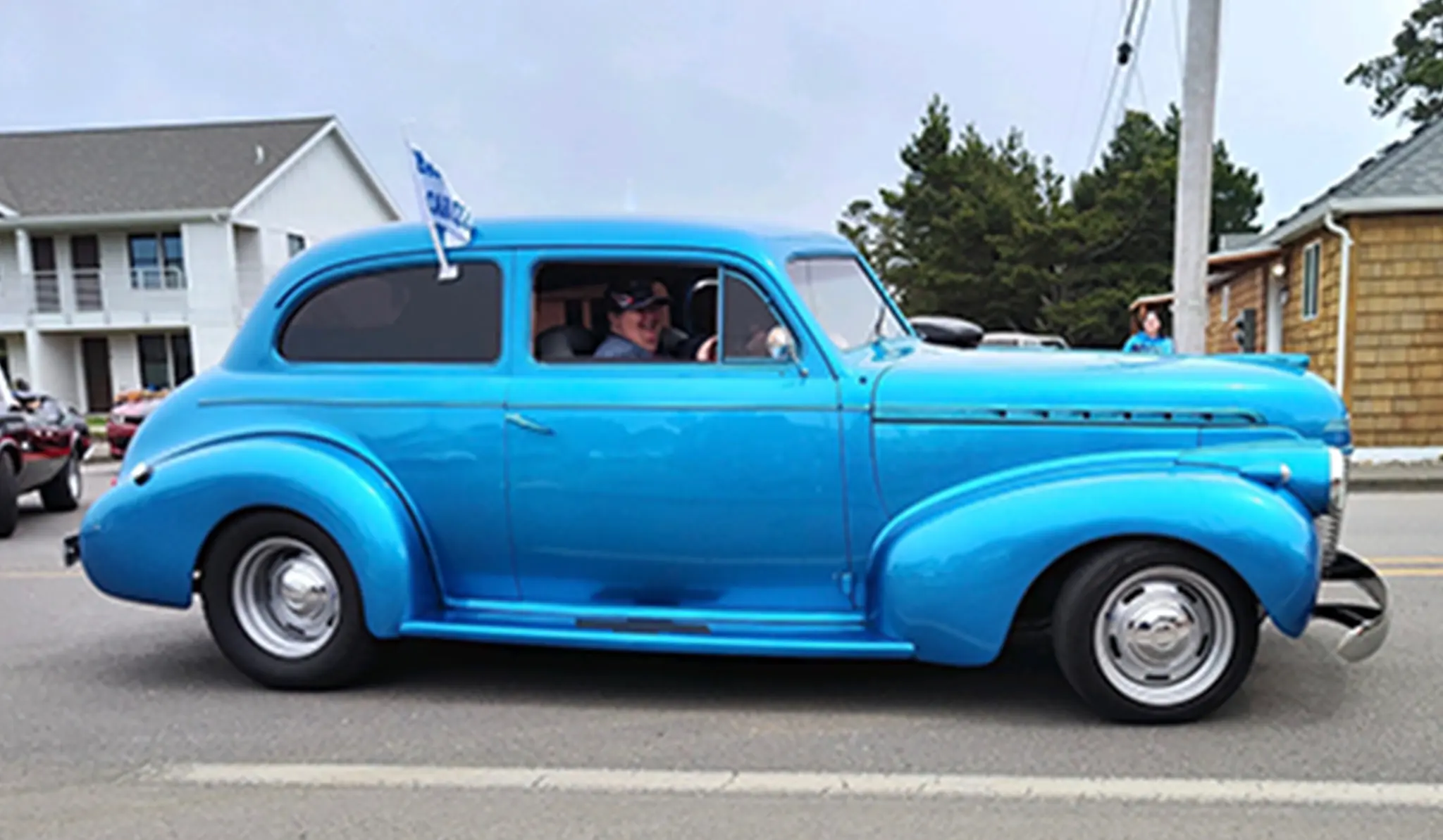 Pete's Blue Coupe